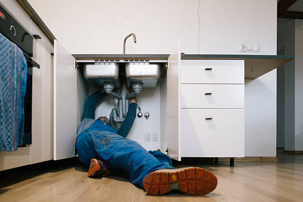 Professional Plumbing technician working in Waterfall, PA